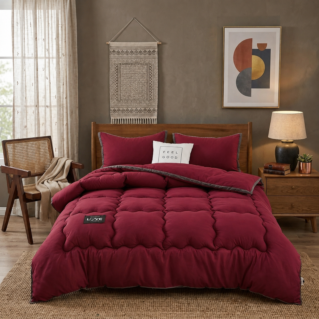 Serene Winter Duvet – Frame Model